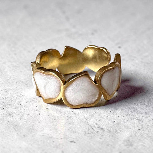 Adjustable statement ring