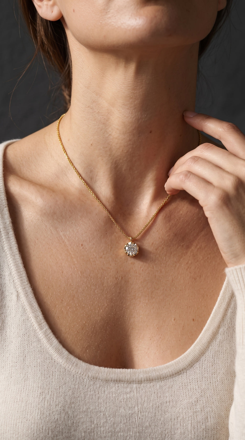 Sweet Round Necklace for Women