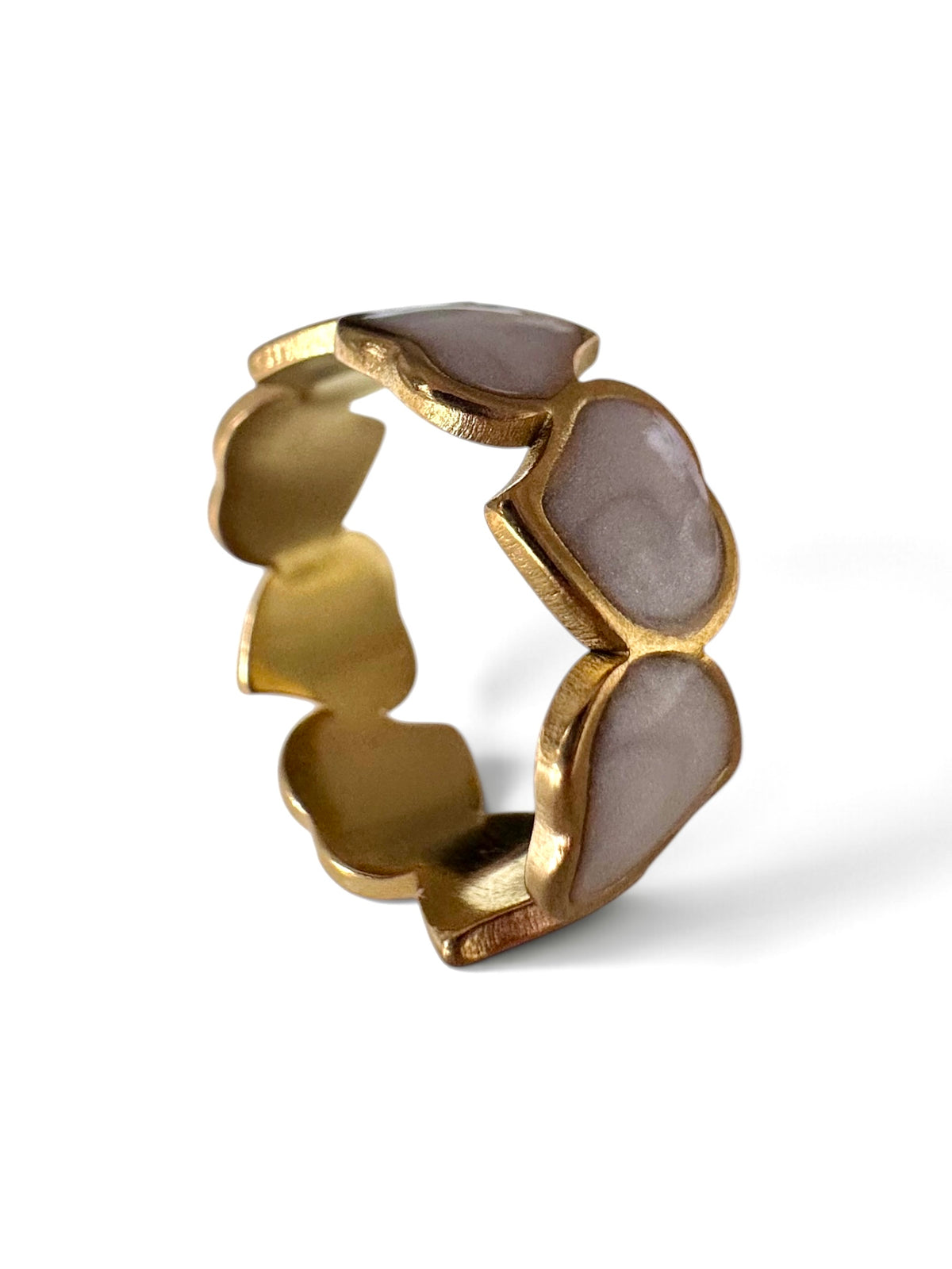 Adjustable statement ring