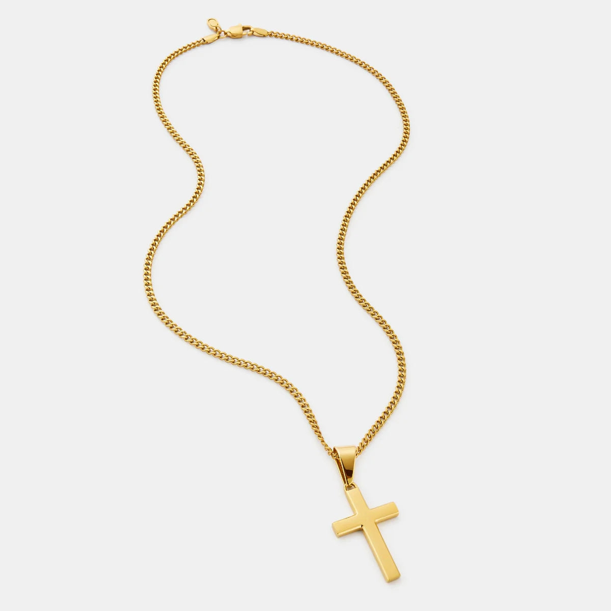 Handmade Unisex necklace with cross pendant and bracelet set